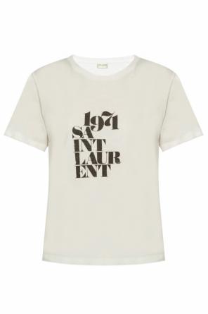 Logo-printed t-shirt, zdjęcie 1 Logo-printed t-shirt od Saint Laurent
